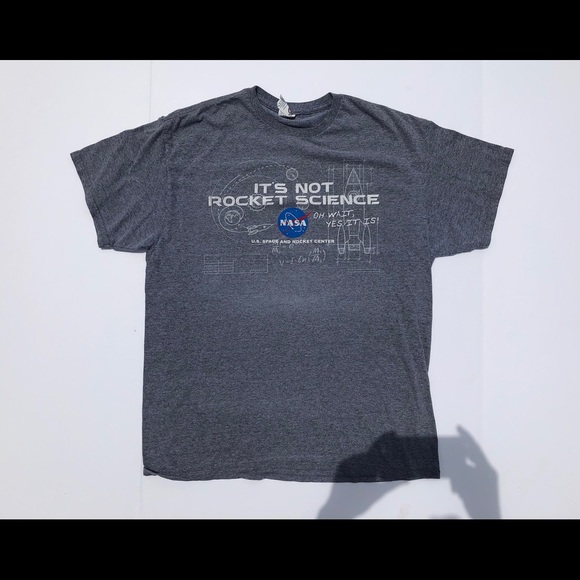 NASA it’s not rocket science vintage shirt - Picture 1 of 1